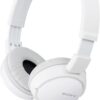 Sony MDR-ZX110A On Ear Stereo Wired Headphones (White), Without Mic