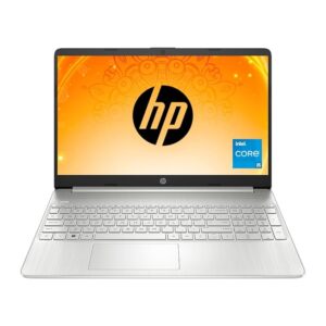 (Refurbished) HP 15S Intel Core i5 12Th Gen (8GB Ram/512 GB SSD/Fhd/Windows 11/Ms Office 21/Backlit Keyboard/15.6" (39.6Cm)/Silver/1.69Kg) Fy5007Tu Laptop