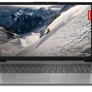 Lenovo IdeaPad 1, 8GB RAM, 512GB SSD, HD 15.6"(39.6cm), Windows 11, Grey, 1.55Kg, 82LX00F7IN, 3 Month Game Pass Laptop