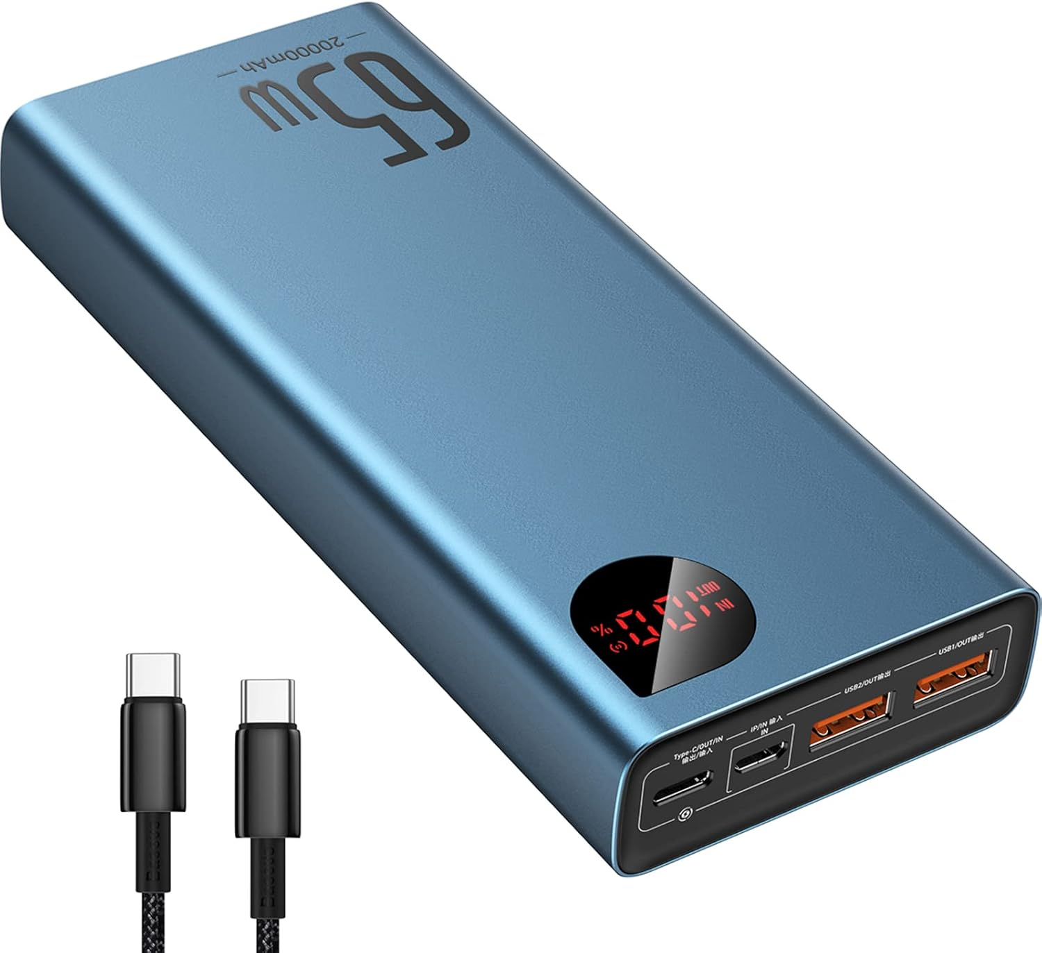 URBN 20000mAh 65W Laptop Power Bank